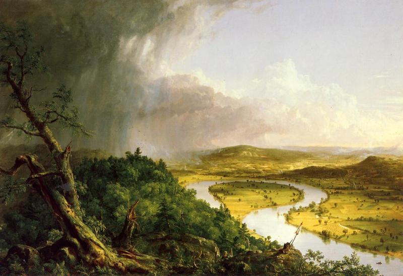 Thomas Cole The Oxbow oil painting image